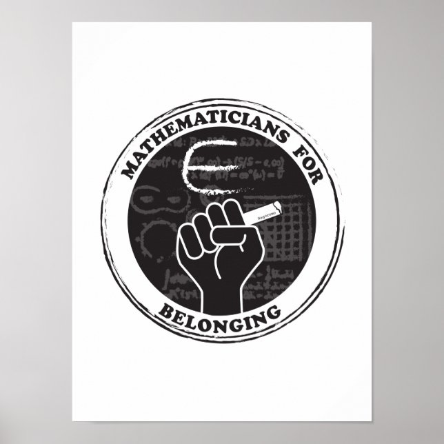 Mathematicians for Belonging Poster (Front)