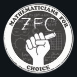 Mathematicians for Choice Stickers<br><div class="desc">Show you care with this T-shirt for mathematicians and math lovers. Proceeds will be donated to Bridge to Enter Advanced Mathematics (BEAM),  a nonprofit devoted to creating pathways for underserved students to become scientists,  mathematicians,  engineers,  and computer scientists.</div>