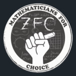 Mathematicians for Choice Stickers<br><div class="desc">Show you care with this T-shirt for mathematicians and math lovers. Proceeds will be donated to Bridge to Enter Advanced Mathematics (BEAM),  a nonprofit devoted to creating pathways for underserved students to become scientists,  mathematicians,  engineers,  and computer scientists.</div>