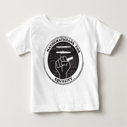 Mathematicians for Equality Baby TShirt temp