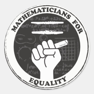 Mathematicians for Equality stickers