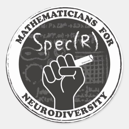 Mathematicians for Neurodiversity Stickers