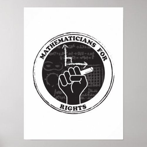 Mathematicians for Rights Poster