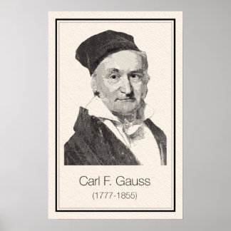 Gauss Posters | Zazzle