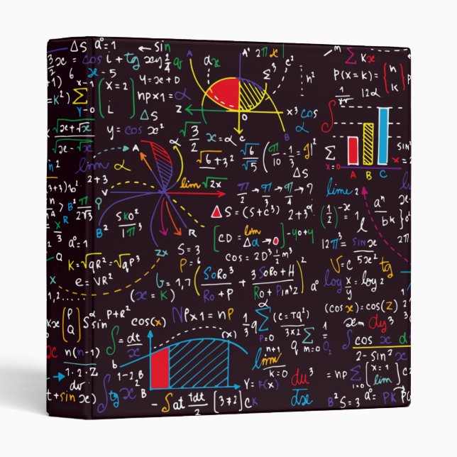 Mathematics  3 ring binder (Front/Spine)