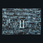 Mathematics Algebra Design Kitchen Towel<br><div class="desc">This algebra math design is an ideal gift for teachers,  students and all the mathematics love and life. Show all that you are a math genius,  the gift idea for teachers and young mathematicians who add up subtract and love the numbers.</div>