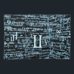 Mathematics Algebra Design Kitchen Towel<br><div class="desc">This algebra math design is an ideal gift for teachers,  students and all the mathematics love and life. Show all that you are a math genius,  the gift idea for teachers and young mathematicians who add up subtract and love the numbers.</div>