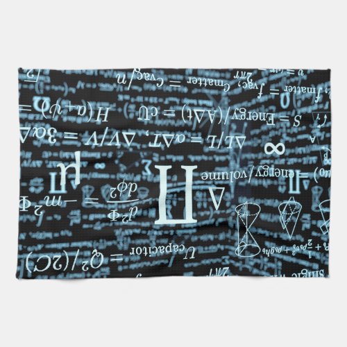 Mathematics Algebra Design Kitchen Towel