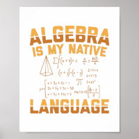 Mathematics Algebra | Mathematician Teacher Gifts