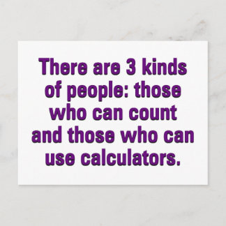 Mathematics can improve your ability to count postcard