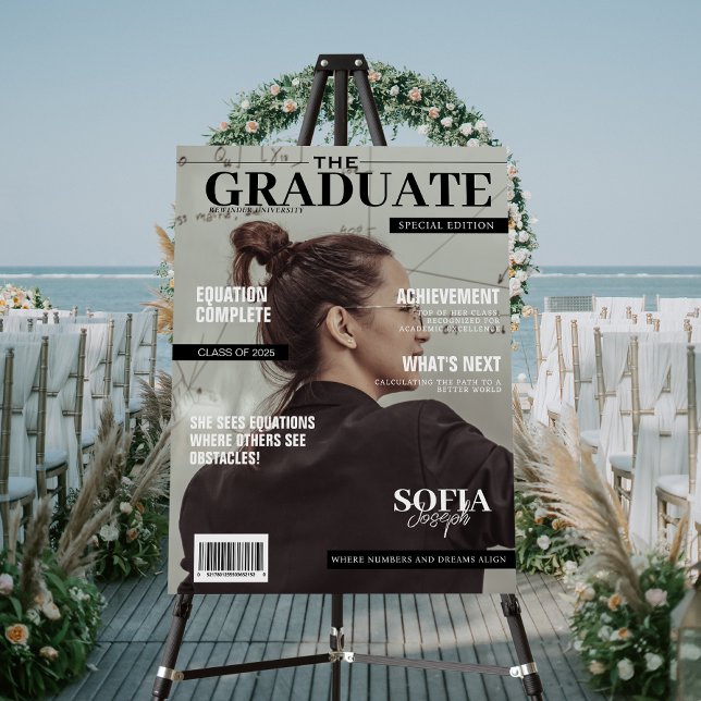 mathematics engineering magazine photo graduation foam board (Creator Uploaded)