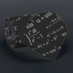 Mathematics Equation for Math Geek Teacher Student Neck Tie<br><div class="desc">It is a great way to showcase an unique customized tie with this Mathematics Formulas Pattern design. The personalized tie is also a perfect gift for your Professor, Teacher, Dad, Grandpa, Uncle, Step dad, or any special someone, they will be proud to wear! (You can change the background color by...</div>
