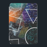 Mathematics Formula iPad Smart Cover<br><div class="desc">Keep your iPad safe and stylish with this smart cover, featuring a vibrant collage of mathematical formulas, equations, and geometric designs. Perfect for students, teachers, and STEM lovers, this cover combines protection and academic flair for everyday technology use.</div>