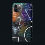 Mathematics Formula iPhone Case<br><div class="desc">Protect your iPhone in style with this eye-catching case, featuring a dynamic collage of mathematical formulas, colorful equations, and geometric shapes. Perfect for students, teachers, and STEM enthusiasts, this slim and durable case adds both personality and academic flair to your device.</div>