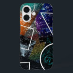 Mathematics Formula iPhone Case<br><div class="desc">Protect your iPhone in style with this eye-catching case,  featuring a dynamic collage of mathematical formulas,  colorful equations,  and geometric shapes. Perfect for students,  teachers,  and STEM enthusiasts,  this slim and durable case adds both personality and academic flair to your device.</div>