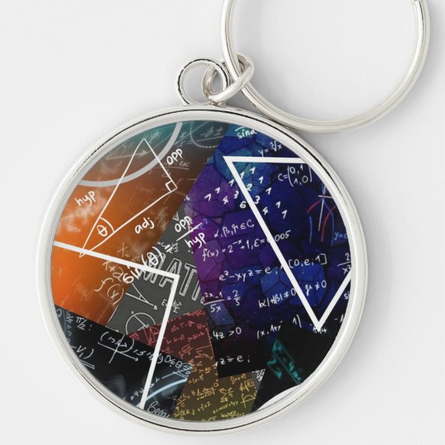 Mathematics Formula Keychain (Front)