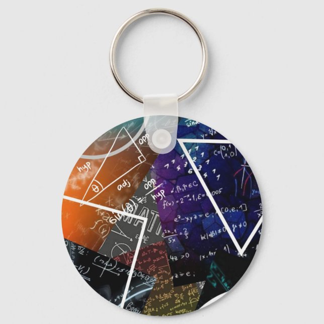 Mathematics Formula Keychain (Front)