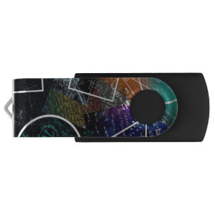 Mathematics Formula USB Swivel Flash Drive
