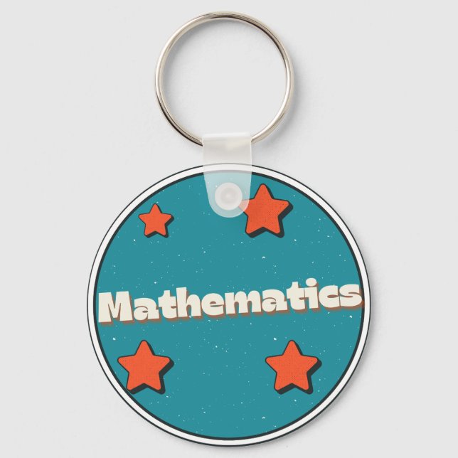 Mathematics Keychain (Front)