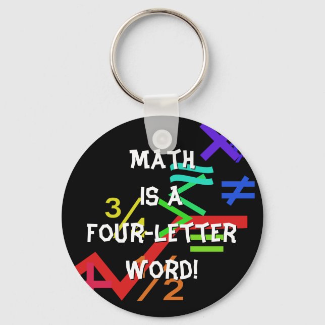 Mathematics Keychain (Front)