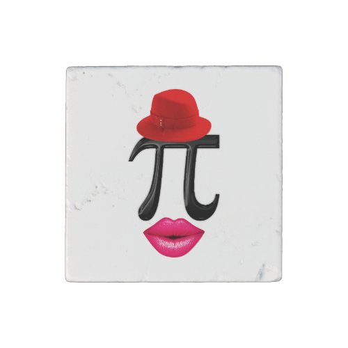 Mathematics kiss Symbol 14 Happy march Numbers Pi Stone Magnet