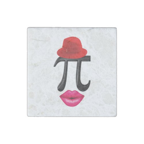 Mathematics kiss Symbol 14 Happy march Numbers Pi Stone Magnet