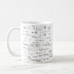 Mathematics Math Problems Geeky Coffee Mug<br><div class="desc">Perfect for Math teachers,  mathematician,  mathematics students,  math majors,  and math geeks. A fun way to express they have problems too.

We can customize this design according to your age,  year,  color,  grade,  and more. Send us a message for details.</div>