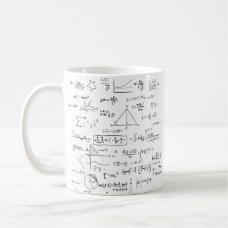 Mathematics Math Problems Geeky Coffee Mug