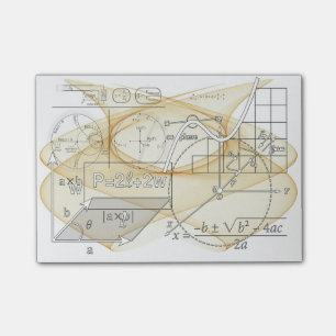 Mathematics Physics Science Formulas Post-It Notes