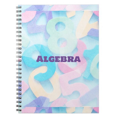 Mathematics School Subject Notebook