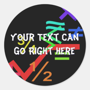 Mathematics Stickers