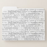 Mathematics Teacher Folders<br><div class="desc">Keep your math papers organized with these fun manila folders!
Use Zazzle customization to add names to the tabs!</div>