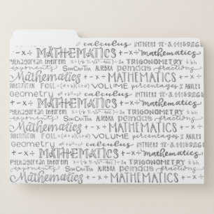Mathematics Teacher Folders