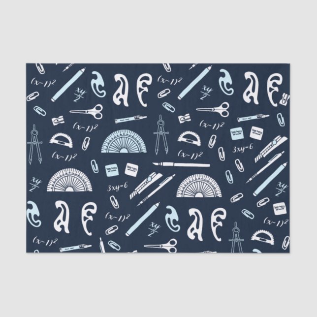 Mathematics Tissue Paper (Front)