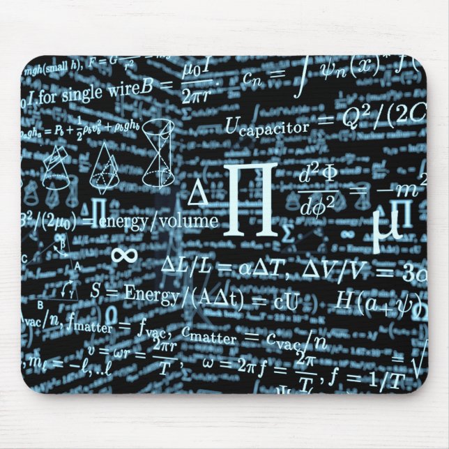 Mathematik Geometrie Algebra Mousepad (Front)
