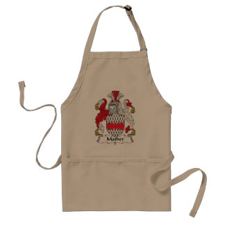 Mather Family Crest Adult Apron