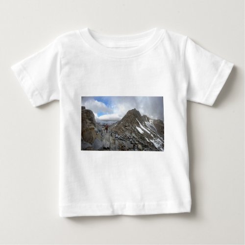 Mather Pass Storm _ John Muir Trail _ Sierra Baby T_Shirt