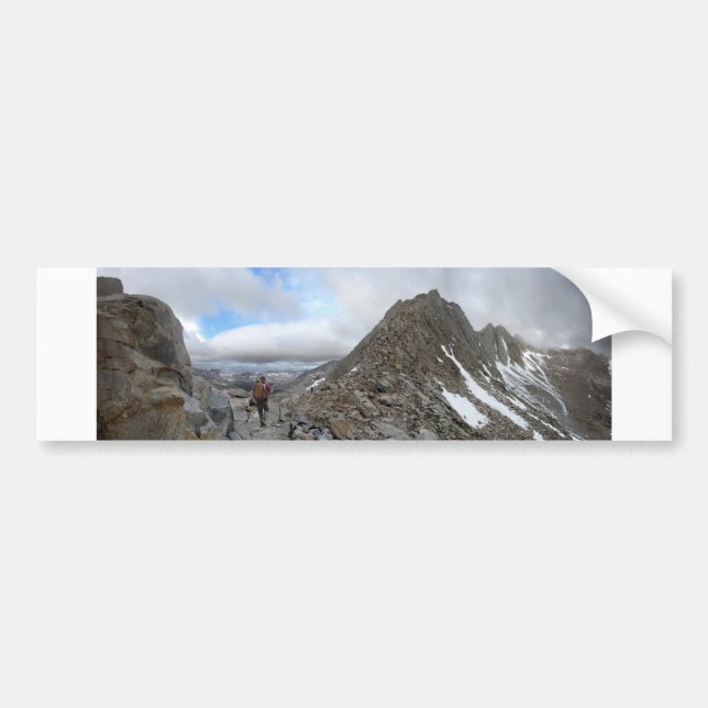 Mather Pass Storm - John Muir Trail - Sierra Bumper Sticker (Front)