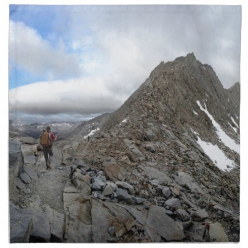 Mather Pass Storm _ John Muir Trail _ Sierra Cloth Napkin