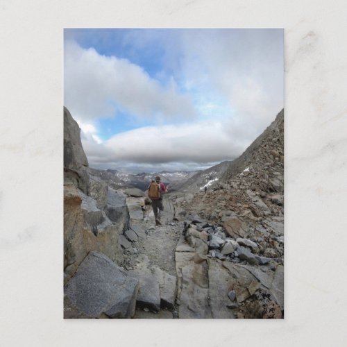 Mather Pass Storm _ John Muir Trail _ Sierra Postcard