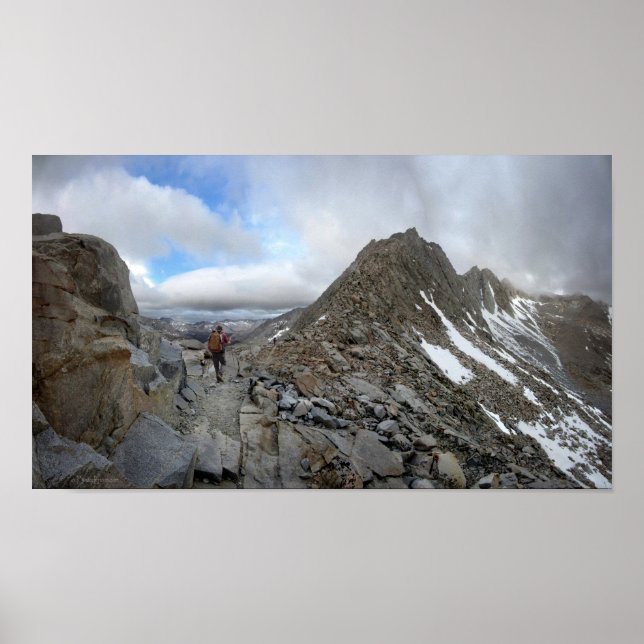 Mather Pass Storm - John Muir Trail - Sierra Poster (Front)