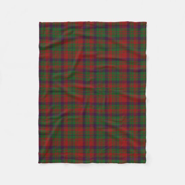 Matheson Tartan Fleece Blanket (Front)