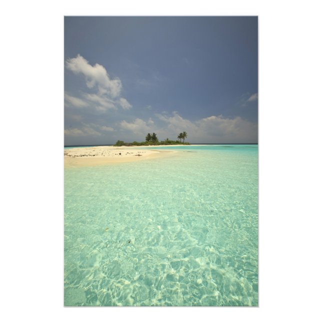 Mathidhoo Island, uninhabited, North Huvadhoo Photo Print (Front)