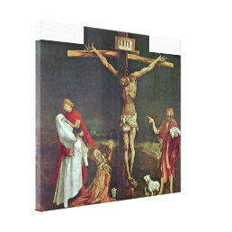 Mathis Grunewald Gothart - Crucifixion of Christ Canvas Print