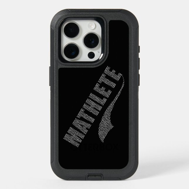 Mathlete iPhone 15 Pro Case (Back)