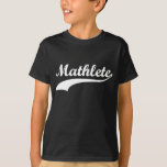 Mathlete Kids T-shirt at Zazzle