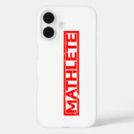Mathlete Stamp iPhone 16 Case