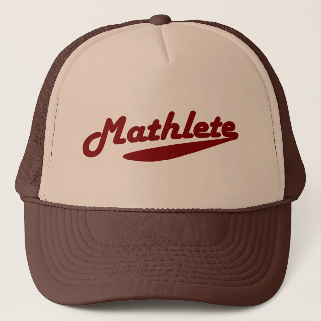 Mathlete Trucker Hat (Front)