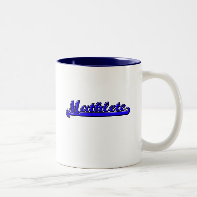 Mathlete Two-Tone Coffee Mug (Right)