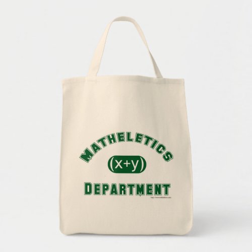 Mathletics Department Tote Bag